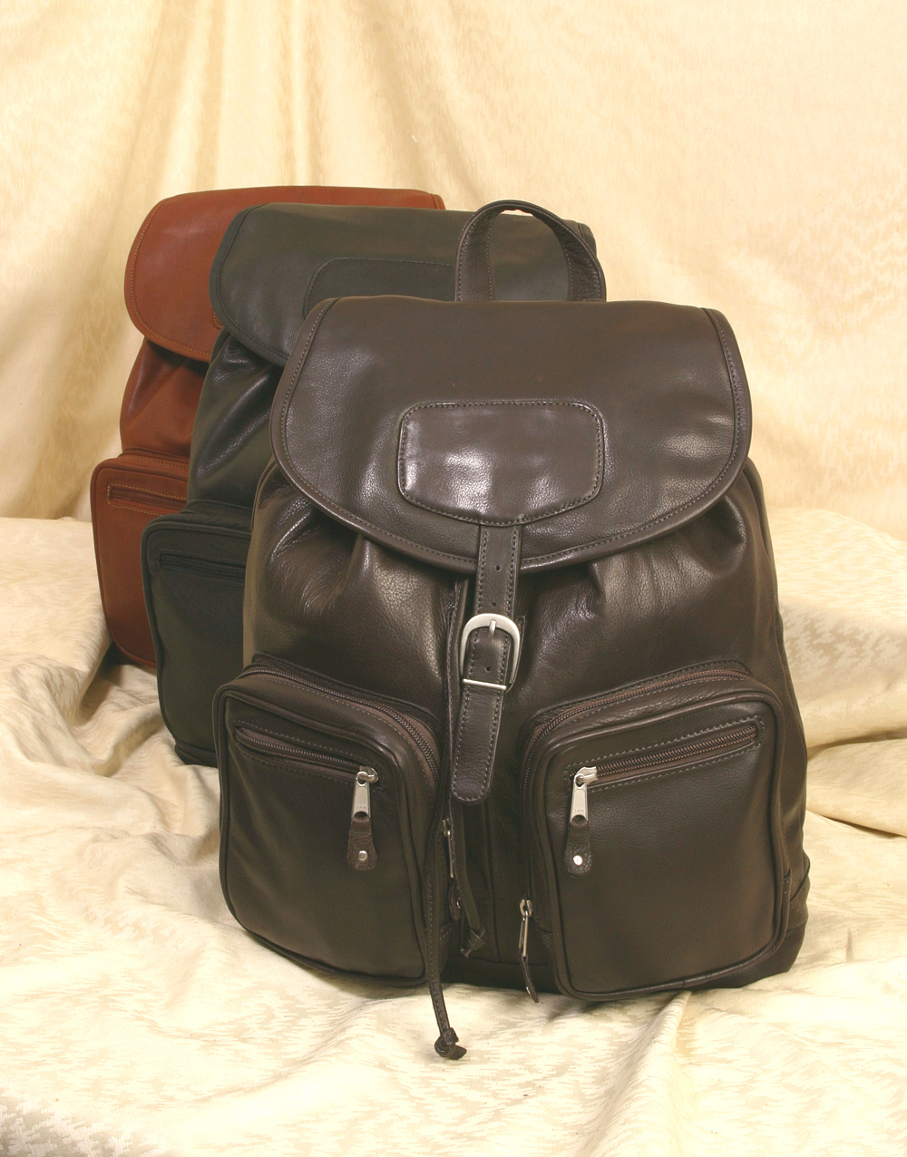 Leather Computer Backpack