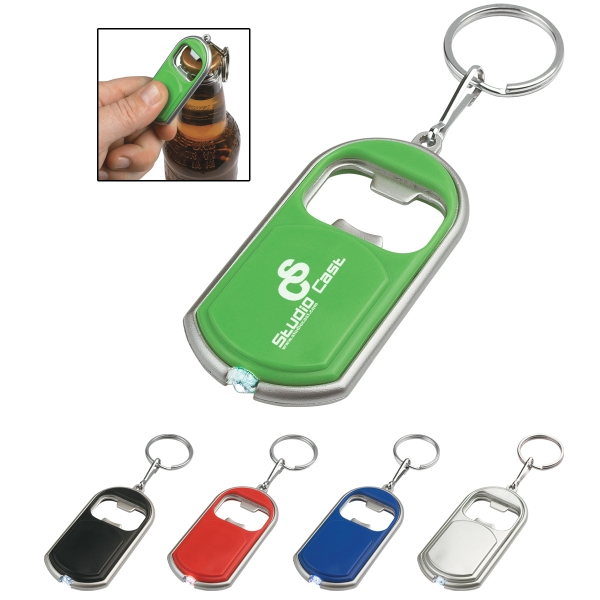 LED Key Tag Bottle Opener 