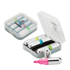 4pc Highlighter set and case